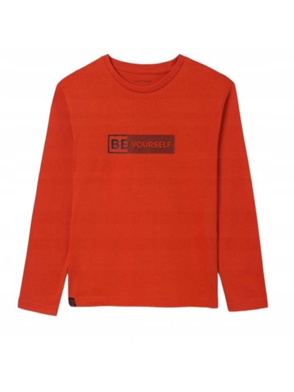 Size 16 Boys Mayoral Bold Orange Long Sleeve Tee